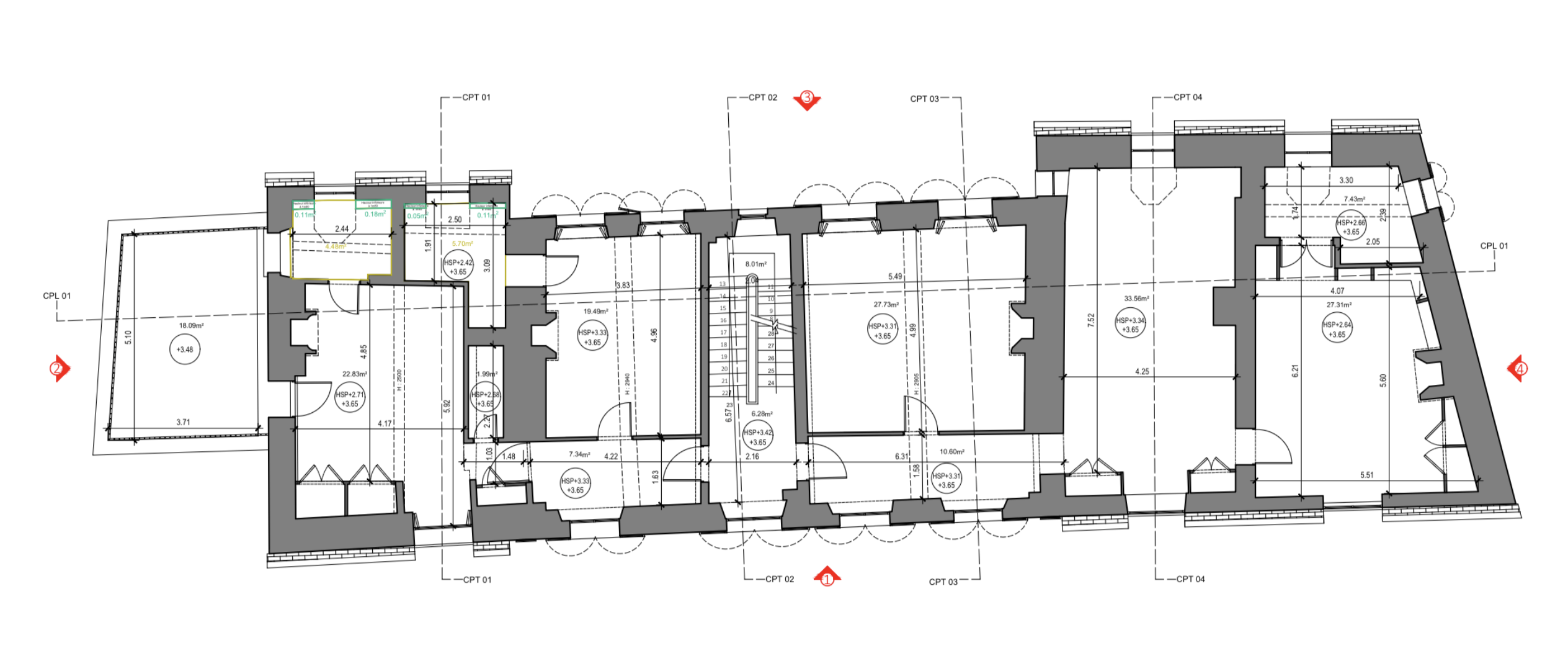 Plans, élévations et coupes - OPUS Services